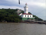 Farol do Parque Estadual de Itapu, passeio de barco em volta do parque