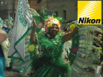 A Escola de Samba Fus�o do Samba mostrou para o p�blico as belezas de Joinville