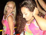 Rosangela e Fernanda no Carnaval de Laguna/SC no Bloco Rosa 