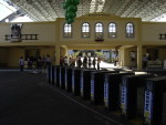 Preparativos nos pavilhes onde acontecer a Festa da Uva de 2010, em Caxias do Sul, esto quase concludos