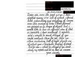 Carta enviada por um cidado britnico retirada dos arquivos divulgados no site do Ministrio da Defesa britnico