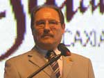 O prefeito Jos Ivo Sartori faz o seu discurso
