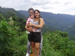 passeio em Familia pela Rota do Sol maravilhosa Meu esposo Diego, minha filha Isadora e eu Gilmara
