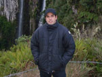 Eu, no inverno, em Cambar do Sul, no Itaimbezinho