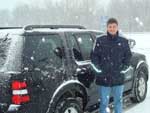 Marcio Neutzling: &quot;Pit Stop em Vermont - USA. A rodovia estava intransitvel&quot;