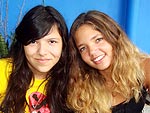 Mariana Laporta e Eduarda Santos