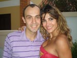 David Adeonir dos Santos e Daniele Souza, a Mulher Samambaia