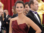 Atriz Penelope Cruz na chegada ao Oscar