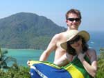 Fabrizio Zarpelon, de Londres: &quot;Koh Phi-Phi - a ilha foi devastada pelo tsunami em 2004, mas a vista continua fantstica!&quot;