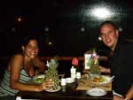 Raquel Flanagan e Gordon: &quot;janta no hotel Khata Thani em Phuket&quot;