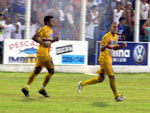 Depois do gol, a comemorao