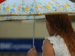 Em Florianpolis, Santa Catarina, tambm choveu ao longo do dia
