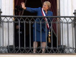 Michele Bachelet se despediu hoje da presidncia do Chile