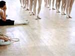 Imagens dos ensaios da escola Bolshoi.