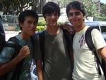 Andr, Henrique e Pedro