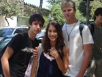 Bruno, Luiza e Tiago