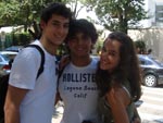 Gustavo, Thiago e Mariana