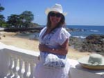 Cristiane Fritz, de Blumenau, em janeiro de 2010. Salvador, Bahia.