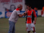 Jogo foi a estreia do tcnico Mauro Ovelha no time de Joinville