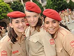 Laura Emanuelle, Roquelly Neuhaus e Gabriela Rosino