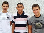 Lucas Guasso, Mateus Brasil e Leonardo Manzano