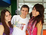 Tas Fracari, Lucas Rubin e Natalia Pires