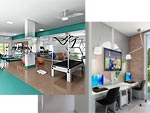O lanamento conta com espao kids, centro de fitness, playground, quadras poliesportiva e de tnis e salo de jogos