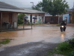 Tubulao no suportou o volume de gua da chuva