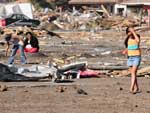 Construes em runas depois do terremoto no Chile