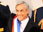 Cerimnia de Posse do Presidente eleito do Chile Sebastin Piera (ao centro)