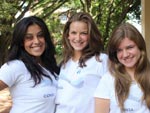 Maira, Rafaela e Theresa