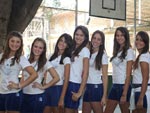 Camille, Laura, Giovana, Izabela, Brbara, Renata e Pamella