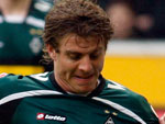 Borussia Moenchengladbach 1x0 Hamburgo - Campeonato Alemo - Marcel Meeuwis e Mladen Petric durante partida
