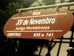 Rua XV, Centro de Blumenau.
