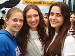 Joana Degen, Gabriela Behling e Thas Rockenbach