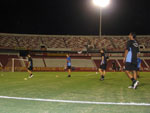 A nica alterao  a entrada do goleiro Frascareli