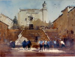 Srie de aquarelas Catalun - Watercolors