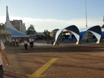 At� as 17h30min, o movimento nas redondezas do Ol�mpico era muito pequeno