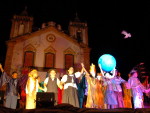 Encenao de A Paixo de Cristo no Ribeiro da Ilha, em Florianpolis