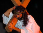 Encenao de A Paixo de Cristo no Ribeiro da Ilha, em Florianpolis