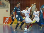Krona e Florianpolis se enfrentaram na estreia da Liga Futsal 2010