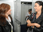 Nail Rocha e a atriz Global Thayla Ayala