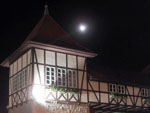 Prtico da Rua Humberto de Campos  noite.