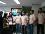 Alunos da Universidade de Rio Verde visitam o Canal Rural