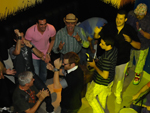 Ex-BBBs fazem a festa no aniversrio de Flvio Stffli Jnior, em Caxias do Sul  