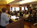 Pr-candidata do PT  Presidncia, Dilma Rousseff, visita Caxias do Sul.