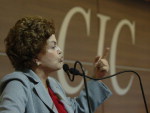 Pr-candidata do PT  Presidncia, Dilma Rousseff, visita Caxias do Sul.