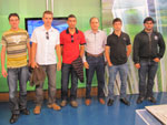 Equipe da Universidade Federal de Mato Grosso em um dos estdios do Canal Rural 