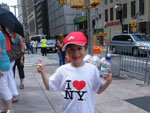 &quot;Martin passeando por NY.&quot; Michelle