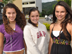 Jlia Vivanco, Sabrina Stahelin e Clariana Sommacal